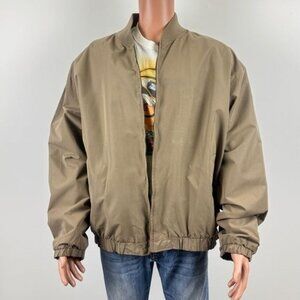 Men’s VTG RC Robert Comstock Expedition Members Only Jacket Coat Size XXL Khaki